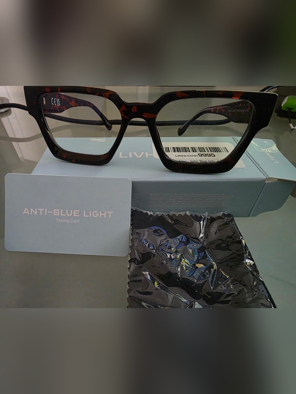 Livho tortoiseshell Anti-Blue Light Glasses